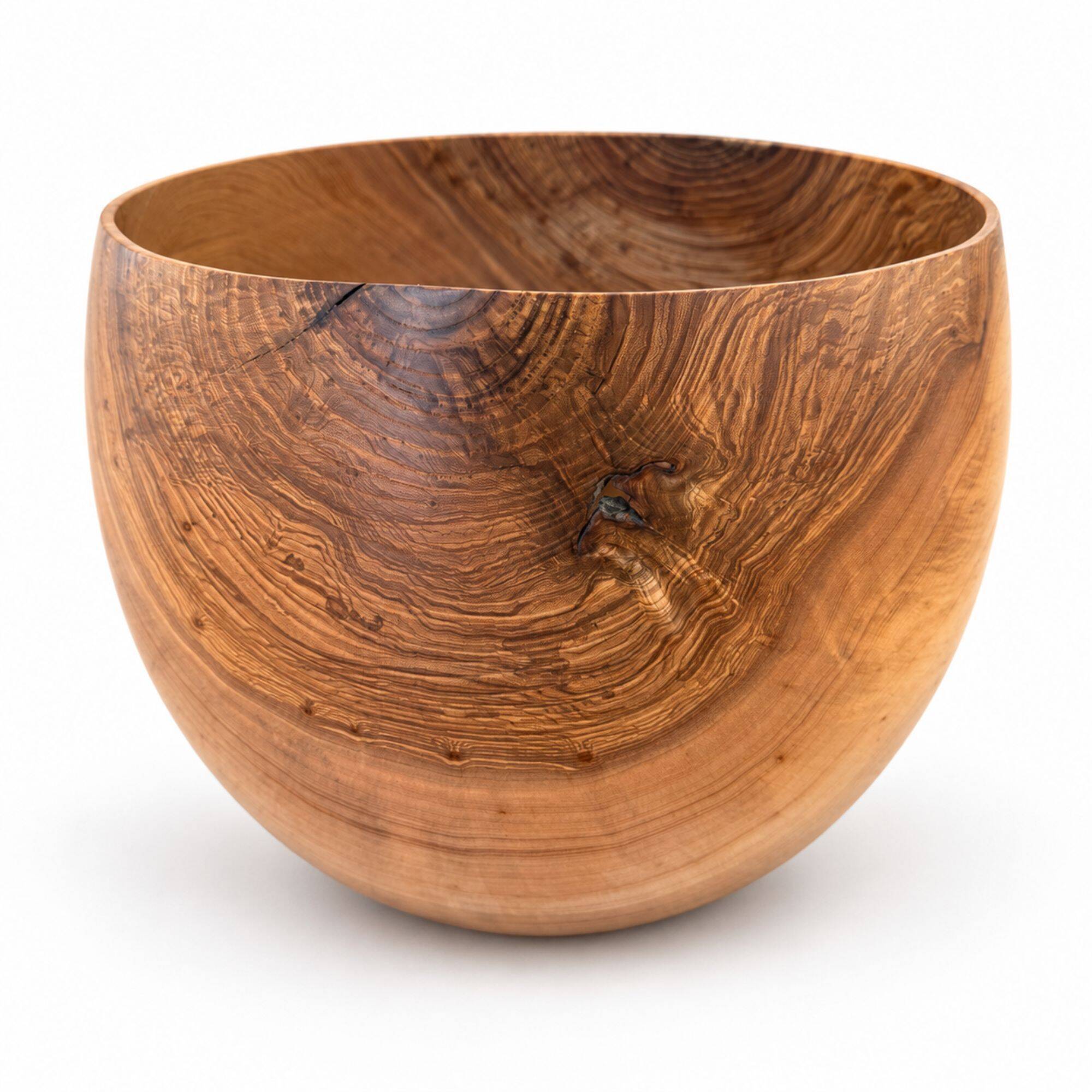 Deep cut in ash by Ralph Ribour