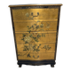 Asian lacquered chest of drawers