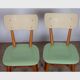 Suite de 4 chaises vintage en bois, éditées par Ton, 1960