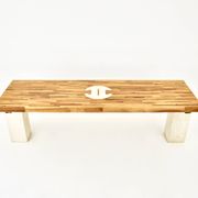 Dining table "Sole" by Gio Pomodoro, 1970s