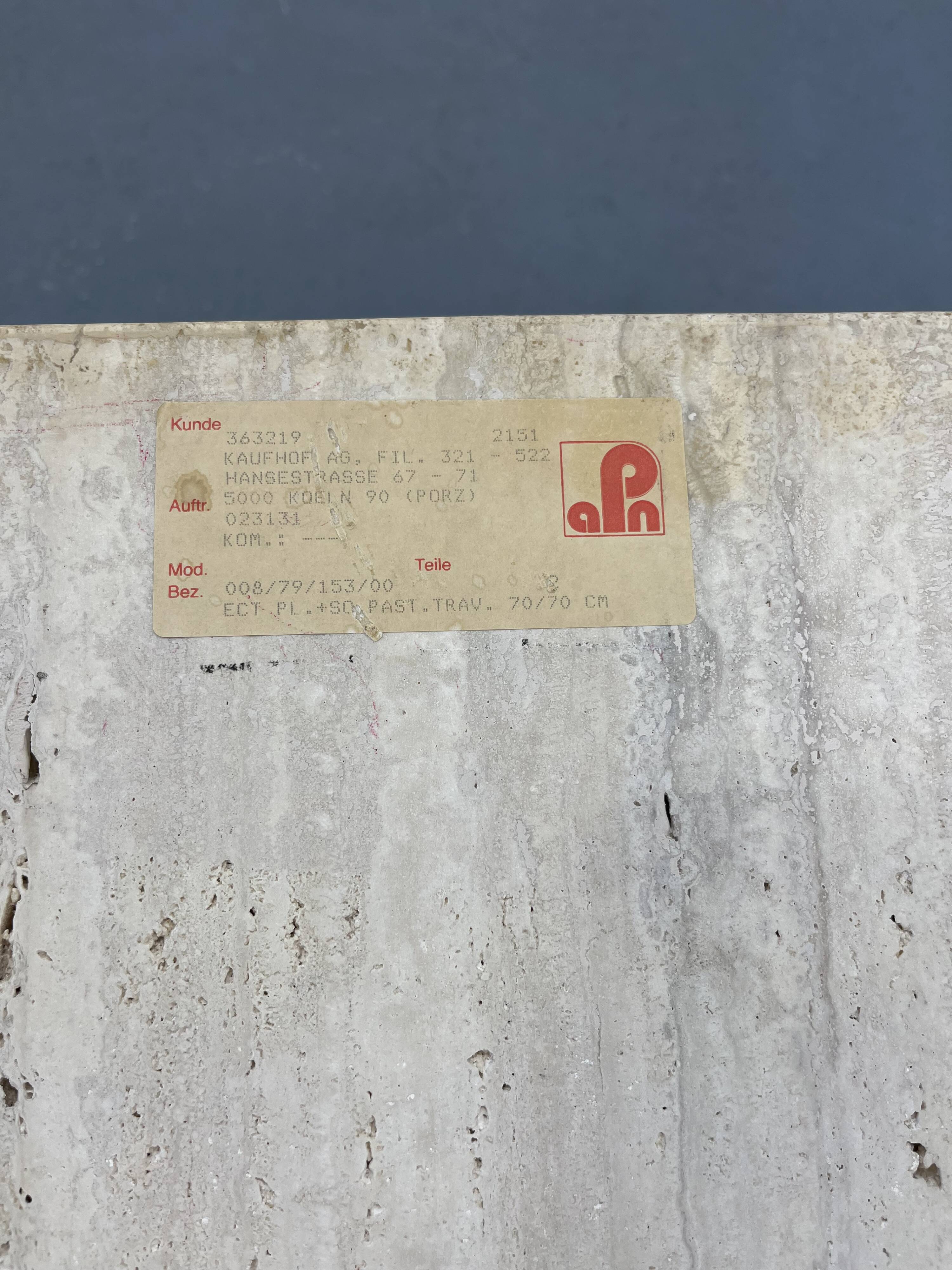 Vintage Marble  Table, 1970s.