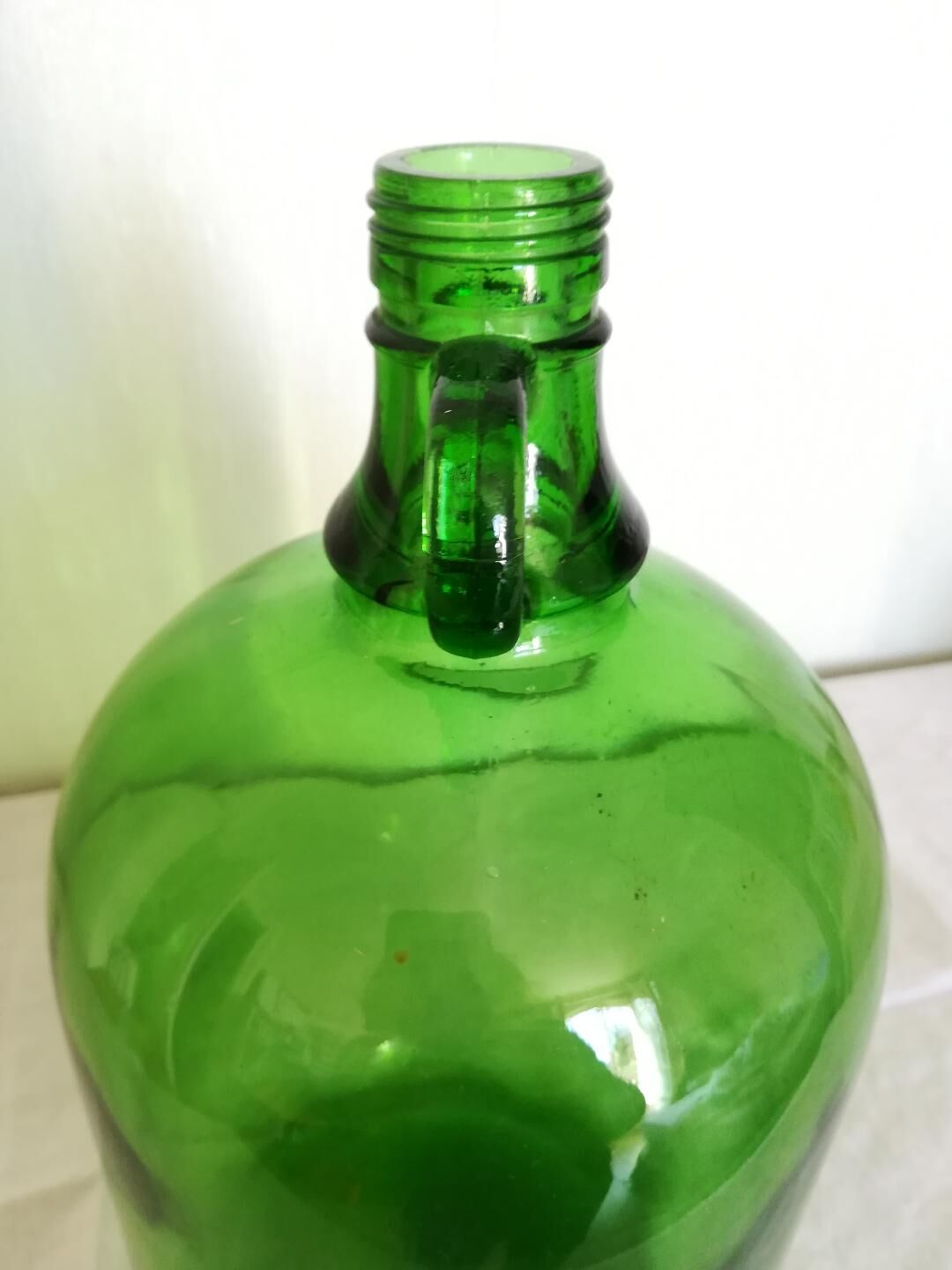 Bonbonne vintage en verre