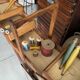 Old vintage woodworker