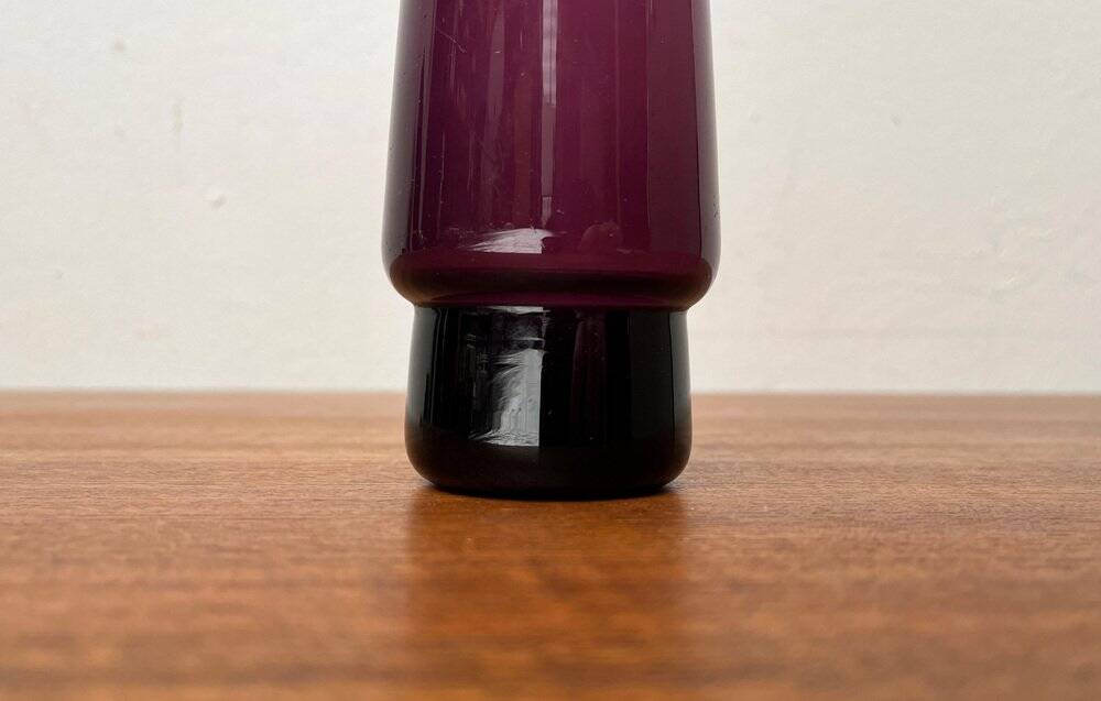 Mid-century minimalist glass vase, 1960s