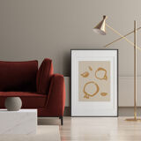 Botanical illustration giclee print, 50x70
