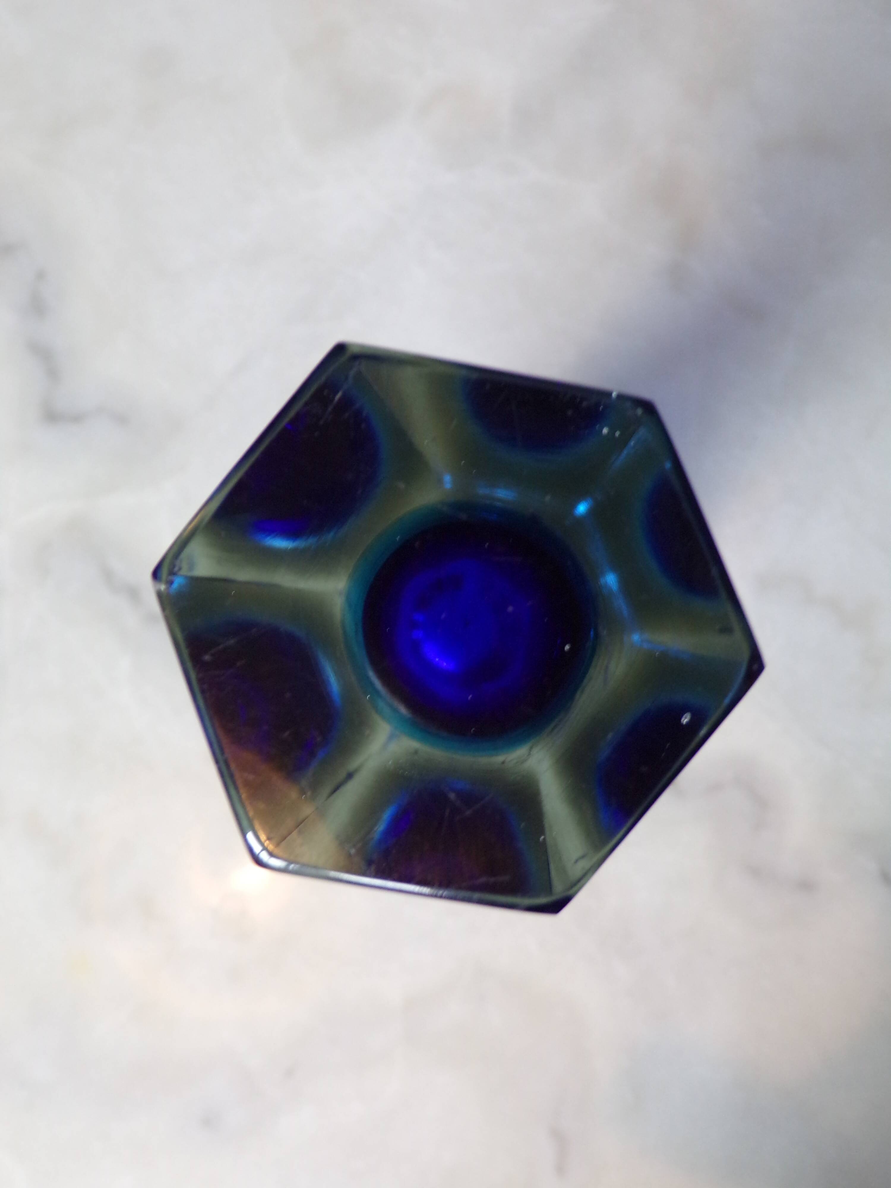 Murano Sommerso vase h=22cm