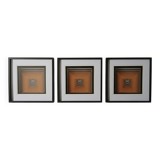 Triptych Vintage Optical Art Table - Victor Vasarely - Frames 40x4