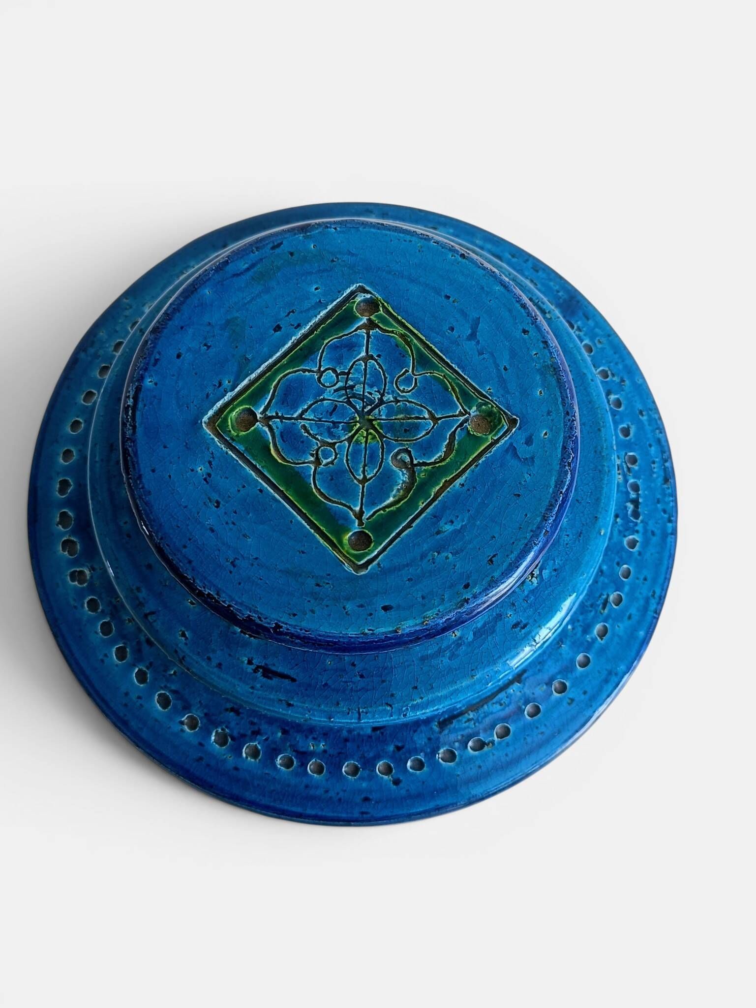 Bitossi by Aldo Londi Lidded XL Chamotte Vase, Handcrafted in Italy, C. 19