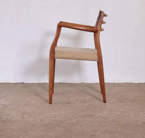 Armchair model 62 designed by Niels O. Møller in 1962, Denmark