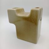 Ceramic geometric vase