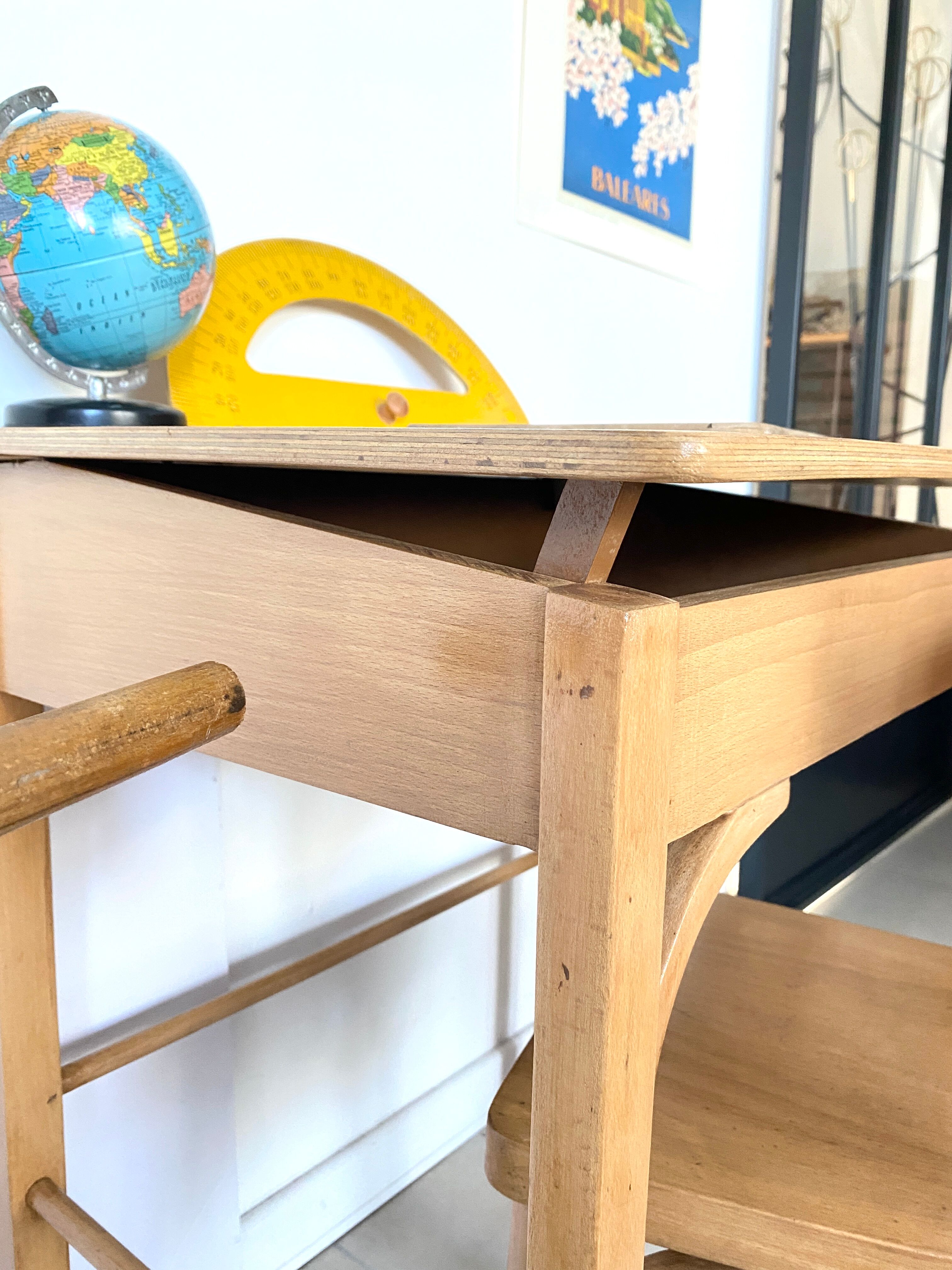 Baumann desk and children's chair set