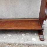 Rustic wooden shelf