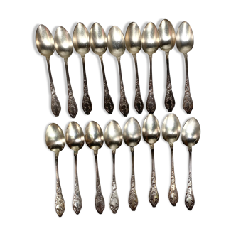 Antique silver-plated spoons