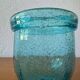 Antique bubble glass vase
