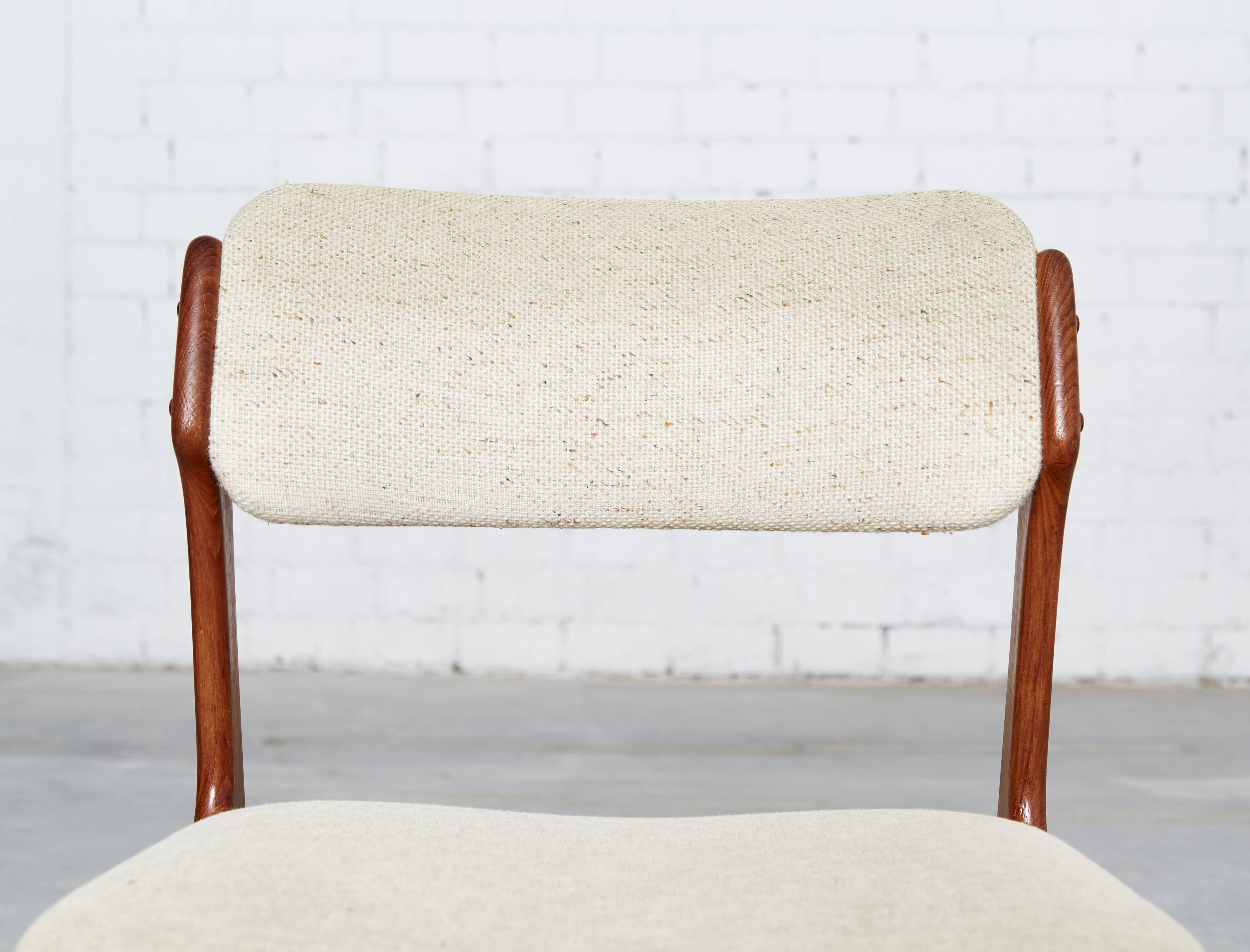 Set of 5 Erik Buck Dining Chair No.49 for O.D. Møbler