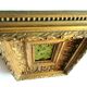 Rectangular frame 19th, carved wood frame, gilded with gold leaf