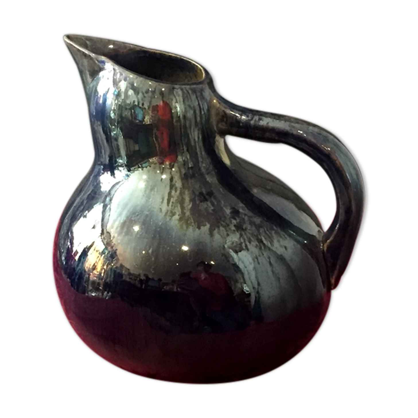 Rambervillers united france cytere flame gres pitcher