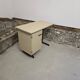 Beige Formica desk 1970
