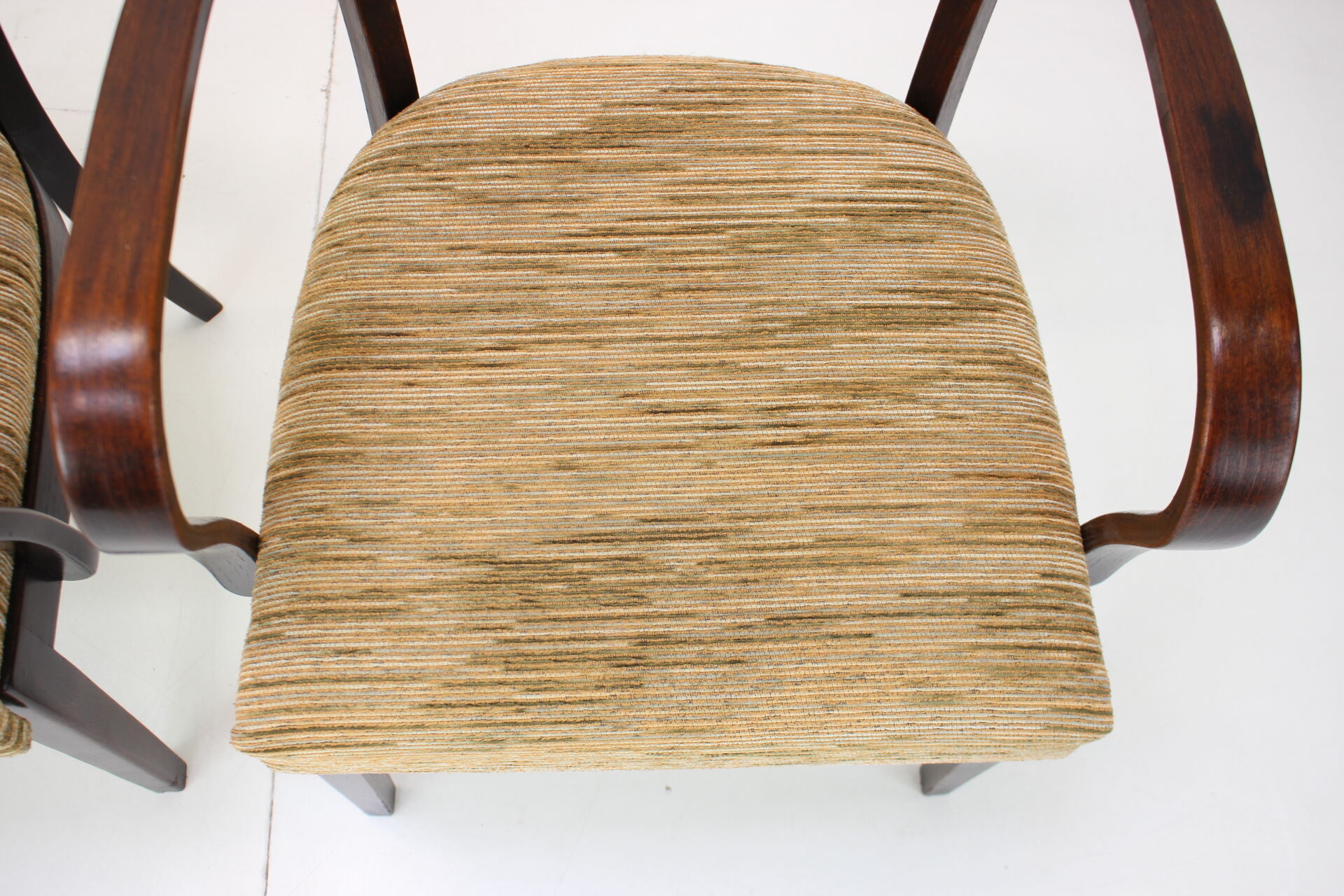 Chairs H-224 by Jindřich Halabala 1930s, Czechoslovakia