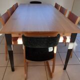 Set of 3 1970s sled chairs by the brand SELF.