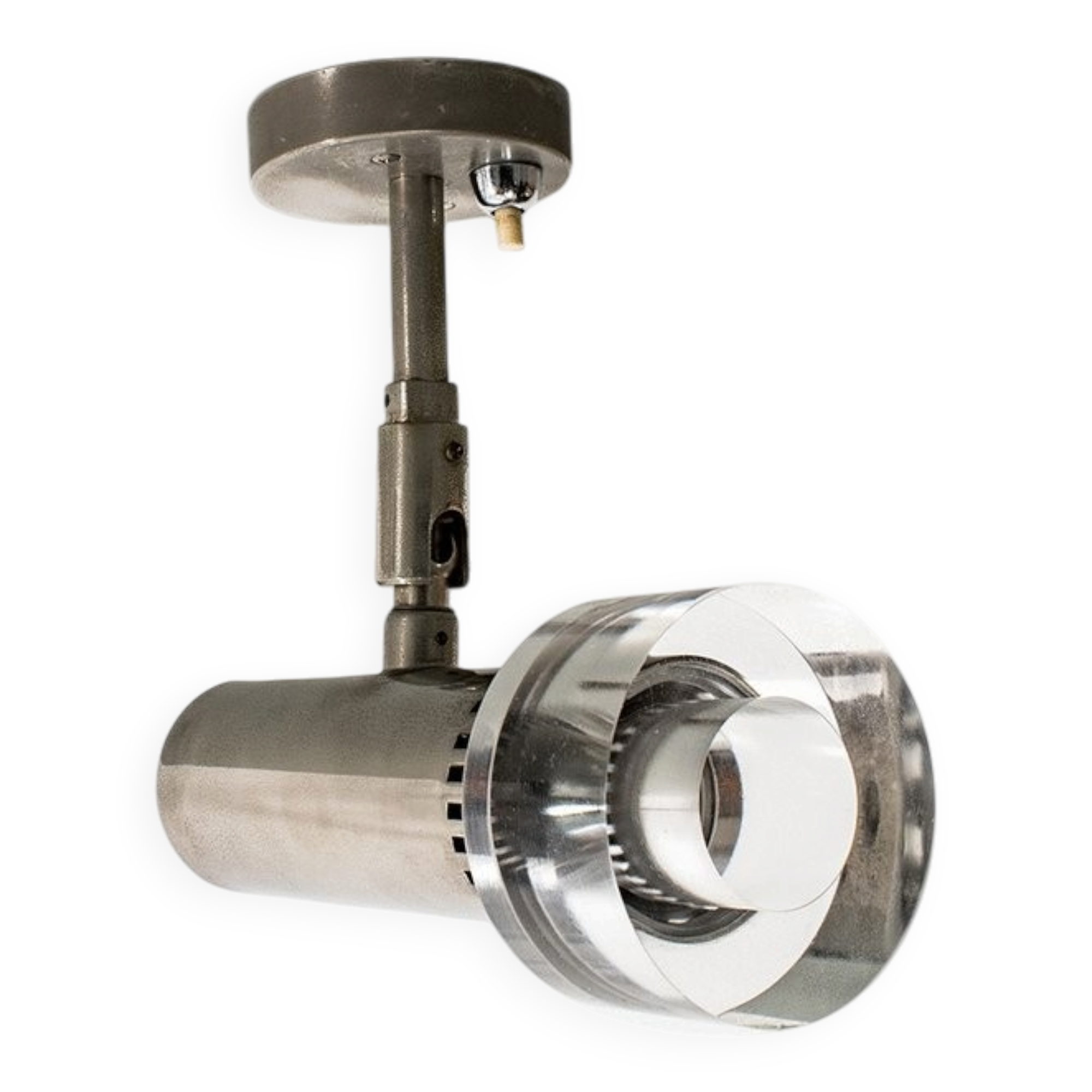 Metal Spotlight with Acrylic Glass Shade