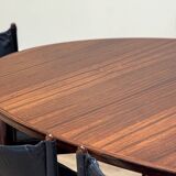 Extendable dining room table and chairs (by Kristian Solmer Vedel)