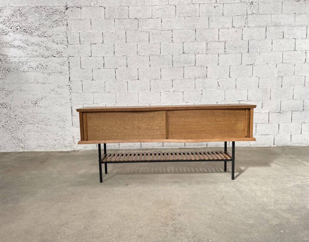 Vintage Scandinavian oak sideboard