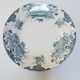 Lot of 2 old 19th century earthenware plates À.Lebacqz and M.Bouchart Sully 23