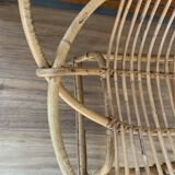 Rattan armchair