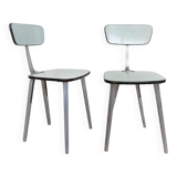 Pair of chairs in formica