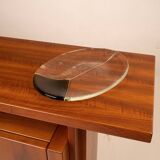 Murano glass catchall dish by Aureliano Toso for Leucos, 1960