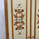 Armoire penderie peint à la main fleurs