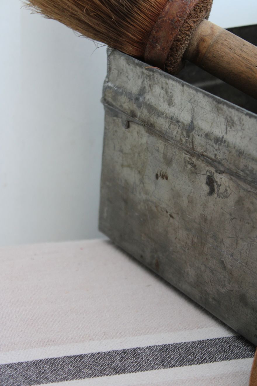 Old wooden military box