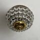 Basket ceiling light with tassels 2 lights golden brass Deknudt