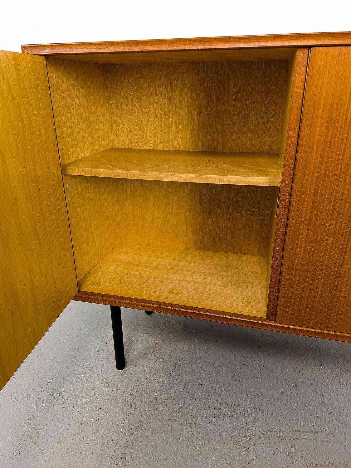 Vintage Sideboard in Teak by Heinrich Riestenpatt, 1960s