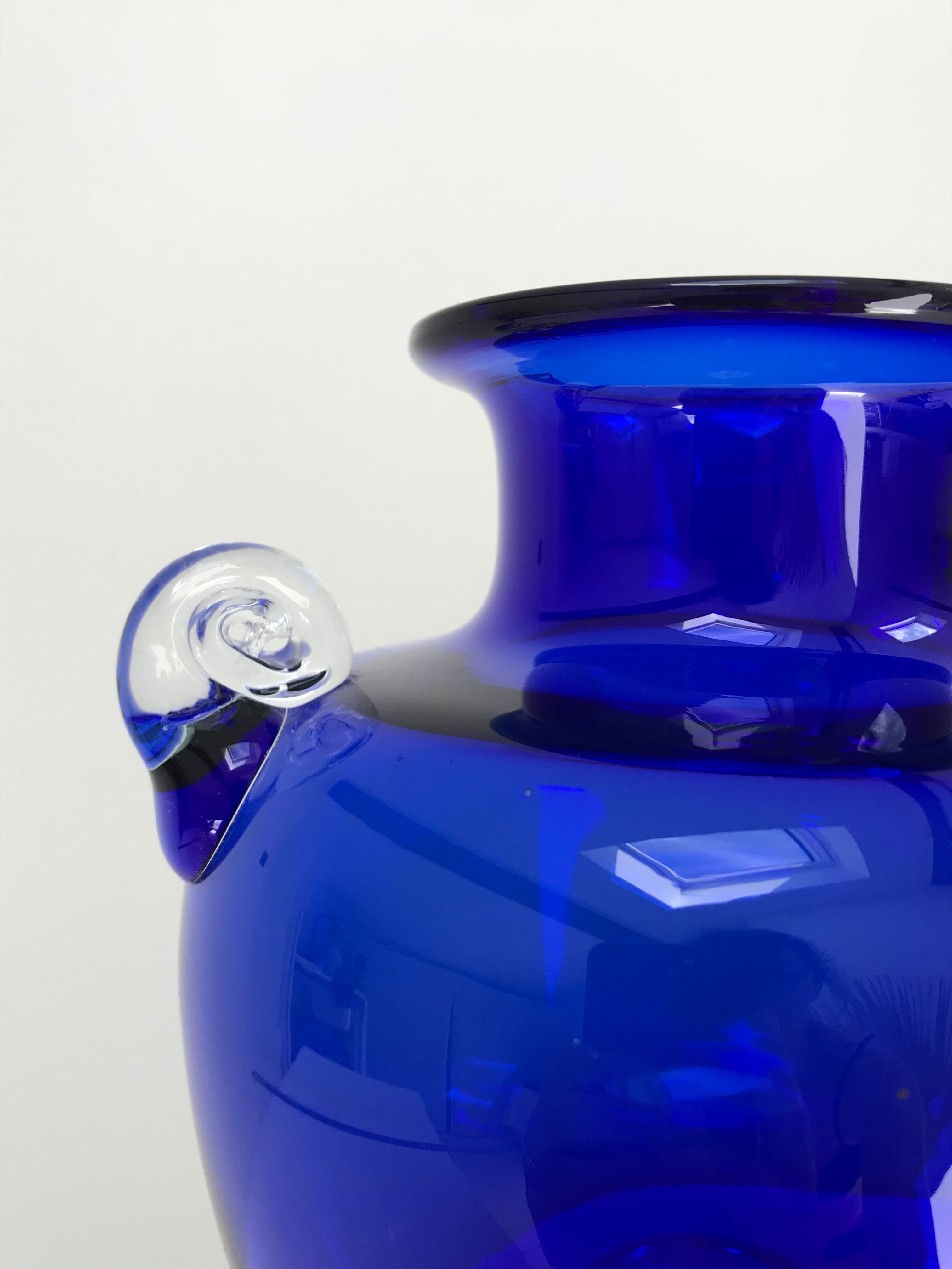 Italian murano glass vase
