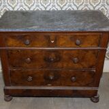 Commode placage acajou