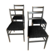 4 vintage italian chairs