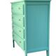 Commode vintage vert menthe 1950