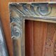 Old Montparnasse frame with keys and gilded leaf - Format 15 P - circa 1950