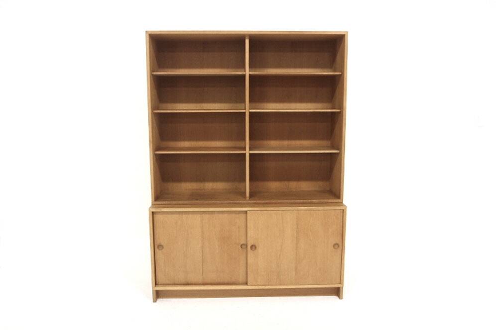 Scandinavian oak bookcase "Öresund", Børge Mogensen, Sweden, 1960