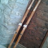 Pair of nordic touring skis