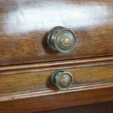 Antique English wooden bookshelf/secretaire from the 19th century