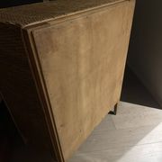 Vintage woven cane buffet