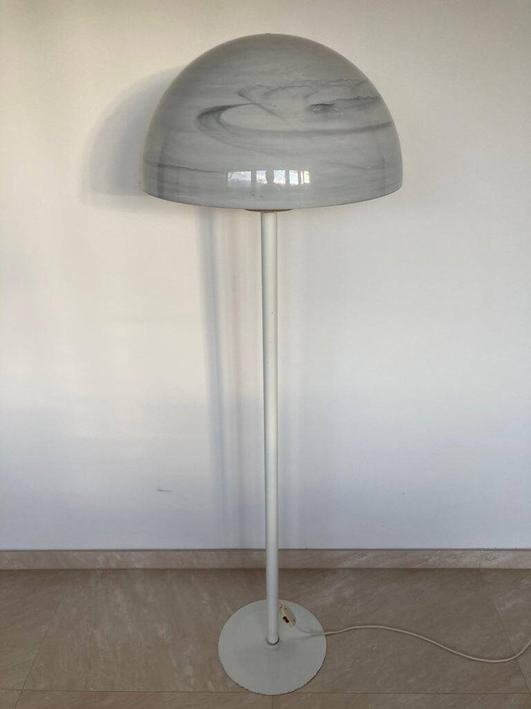 Big Midcentury Space age Design Floor Lamp "Mushroom", 1970s