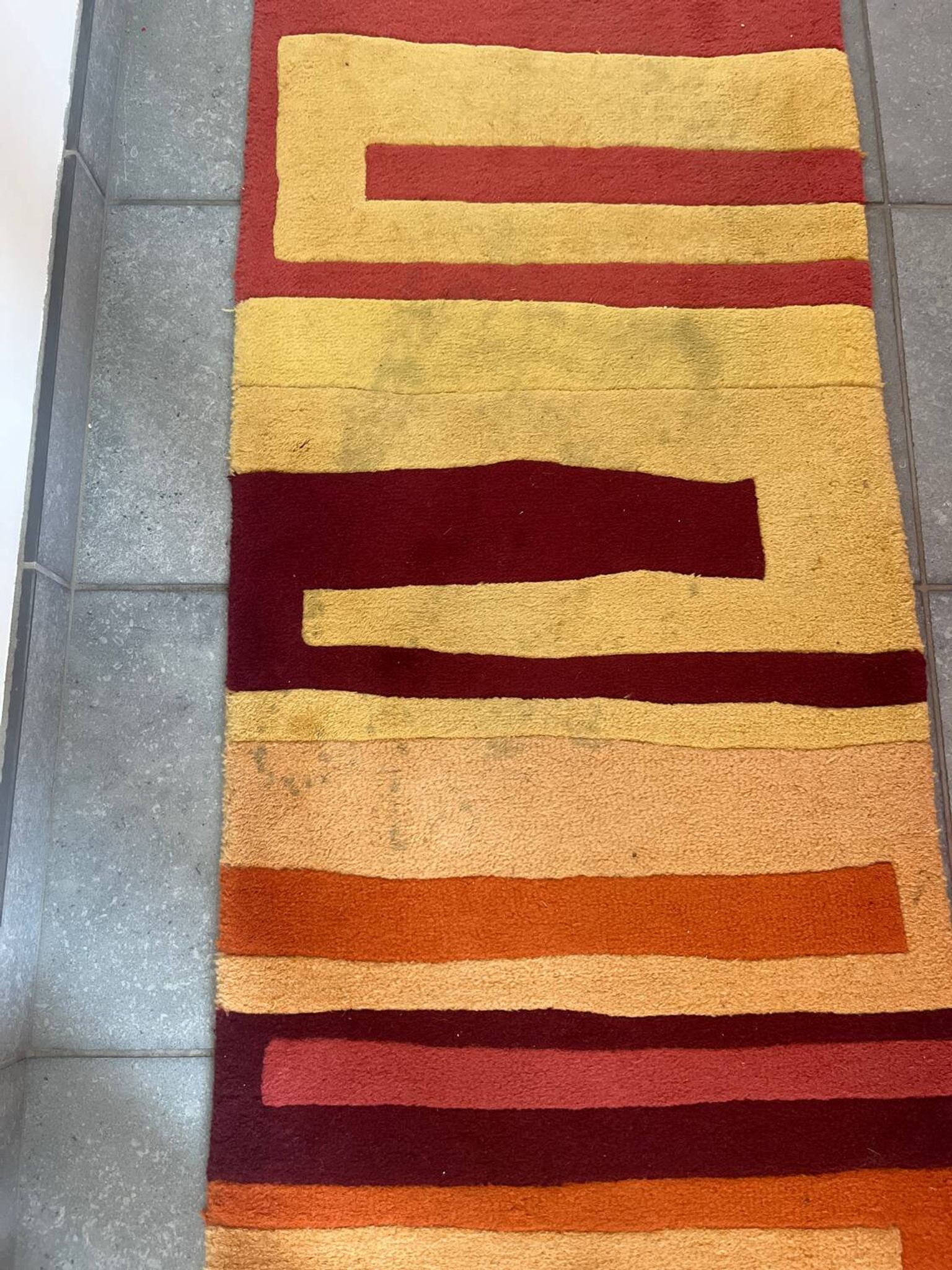 Vintage hallway carpet O.A.T., 1970s.