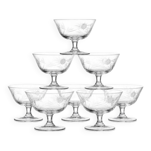 8 coupes à champagne