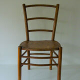 Chaise de nourrice ancienne en bois