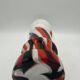Flamed opaline vase
