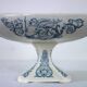 Small Renaissance earthenware compote dish, Clairefontaine JS & Cie, 19th century.